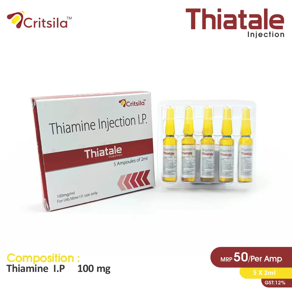 Thiamine HCL Injection PCD Pharma Franchise
